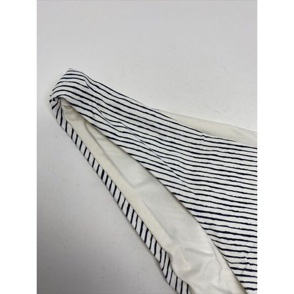 EBERJEY Bikini Bottom Womens Small S Ivory Black Striped NEW Lines Annia REVOLVE - Picture 4 of 8